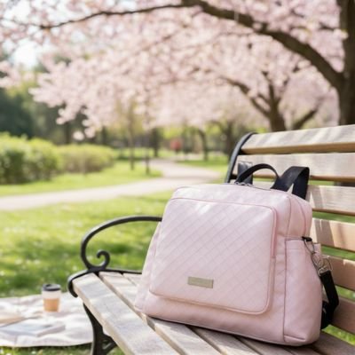 Sac a langer bebe rose
